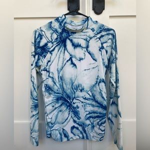 Calia long sleeve swim top